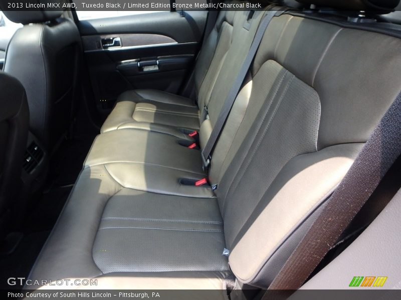 Tuxedo Black / Limited Edition Bronze Metallic/Charcoal Black 2013 Lincoln MKX AWD
