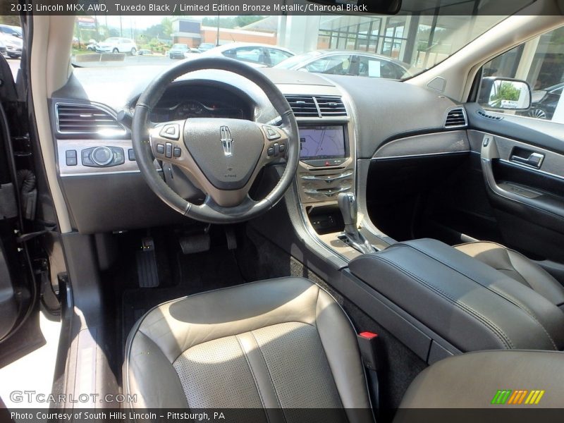 Tuxedo Black / Limited Edition Bronze Metallic/Charcoal Black 2013 Lincoln MKX AWD