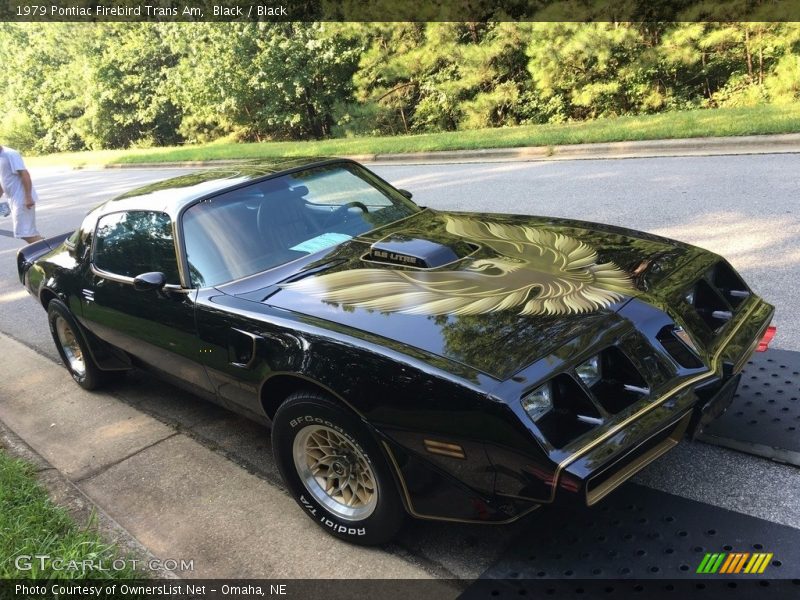 Black / Black 1979 Pontiac Firebird Trans Am