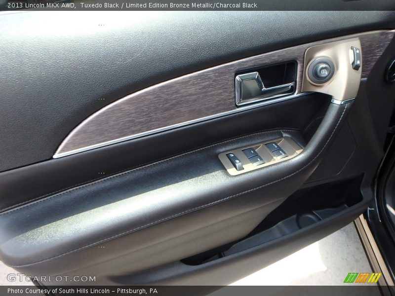 Tuxedo Black / Limited Edition Bronze Metallic/Charcoal Black 2013 Lincoln MKX AWD