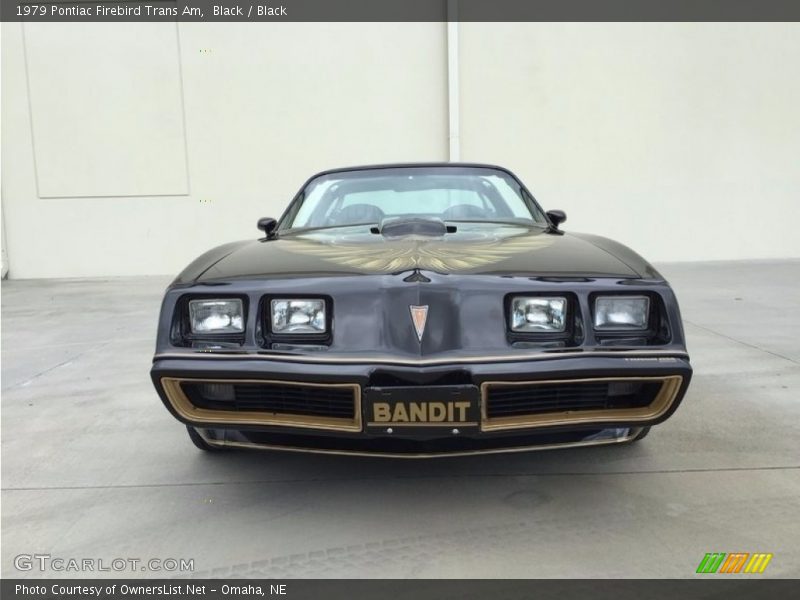Black / Black 1979 Pontiac Firebird Trans Am