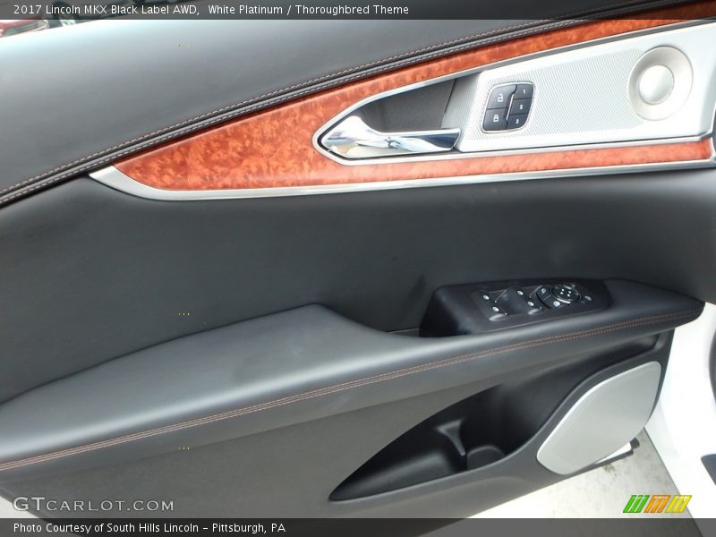 Door Panel of 2017 MKX Black Label AWD