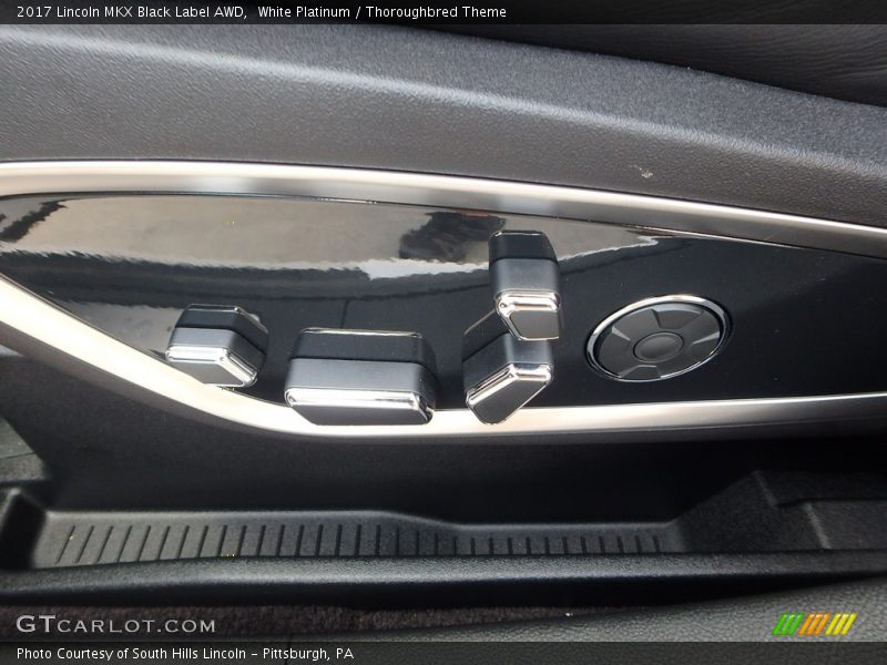Controls of 2017 MKX Black Label AWD