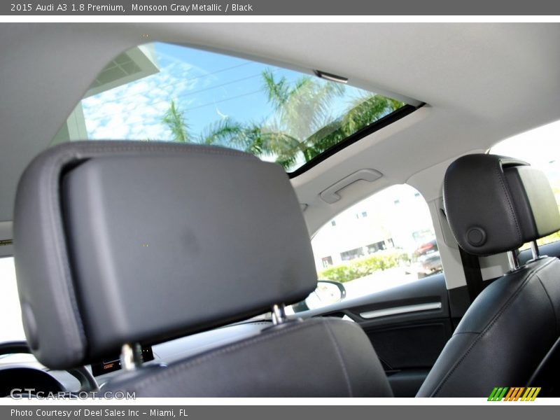 Monsoon Gray Metallic / Black 2015 Audi A3 1.8 Premium