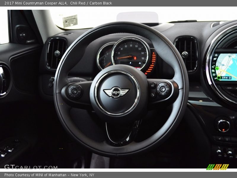 Chili Red / Carbon Black 2017 Mini Countryman Cooper ALL4