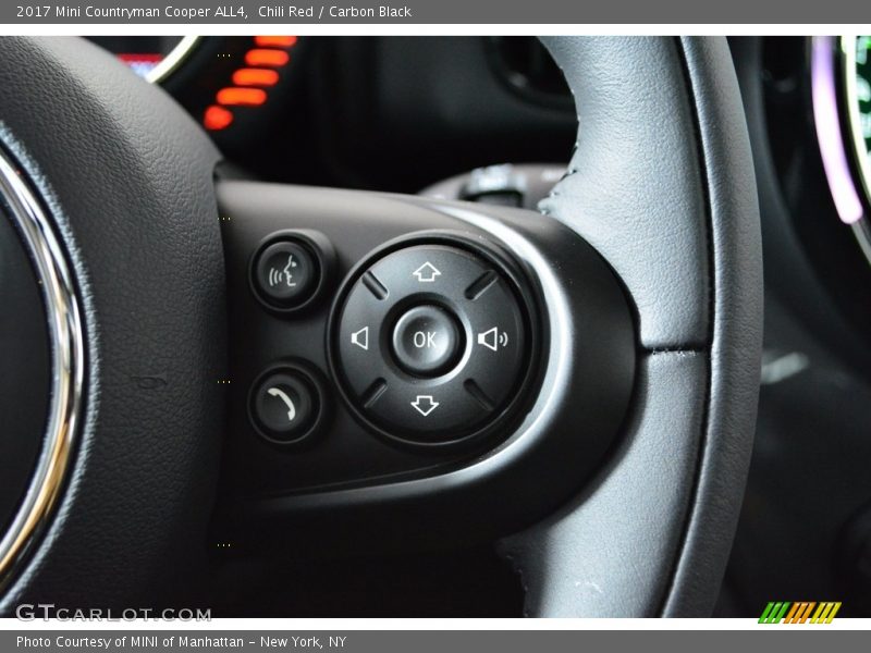 Chili Red / Carbon Black 2017 Mini Countryman Cooper ALL4