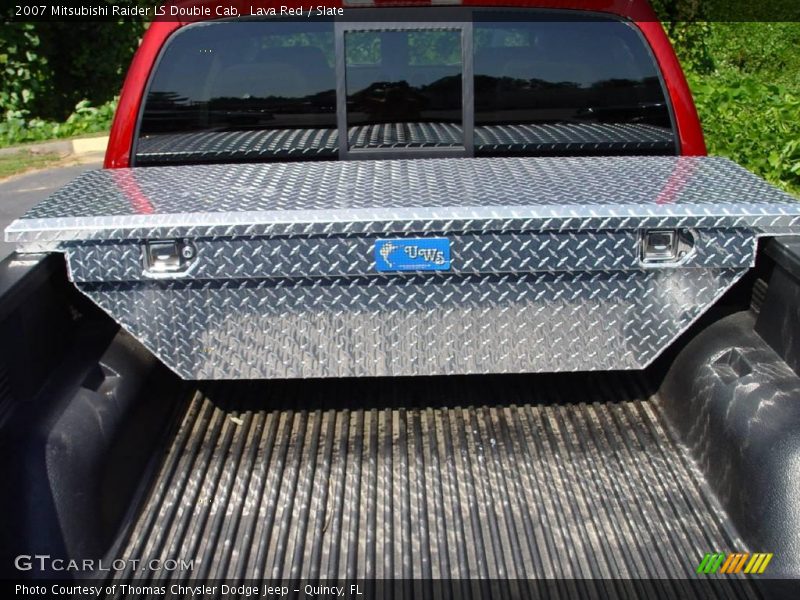 Lava Red / Slate 2007 Mitsubishi Raider LS Double Cab
