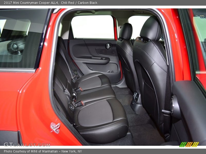 Chili Red / Carbon Black 2017 Mini Countryman Cooper ALL4