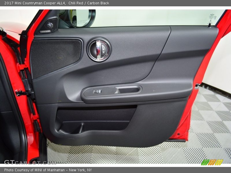 Chili Red / Carbon Black 2017 Mini Countryman Cooper ALL4