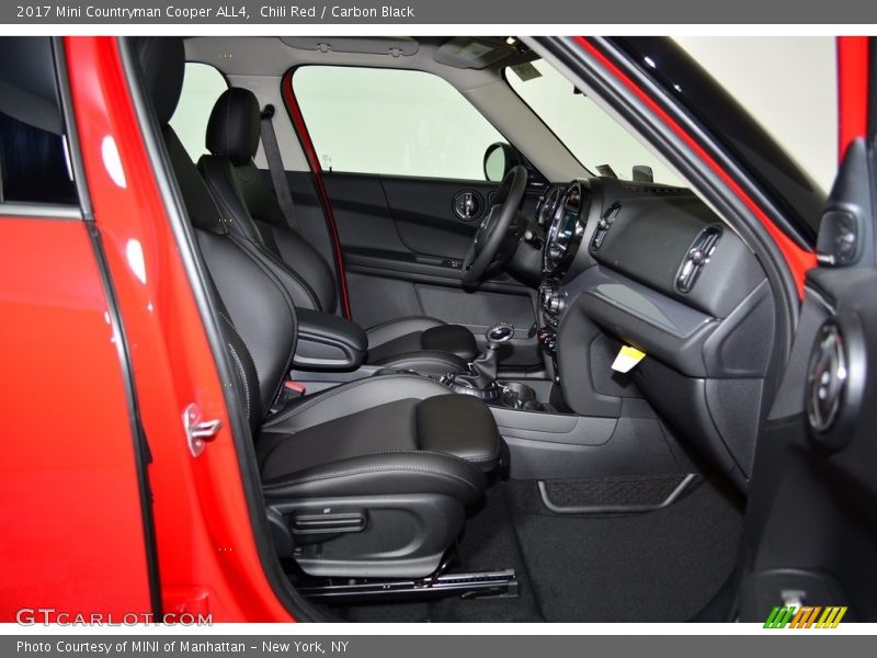 Chili Red / Carbon Black 2017 Mini Countryman Cooper ALL4