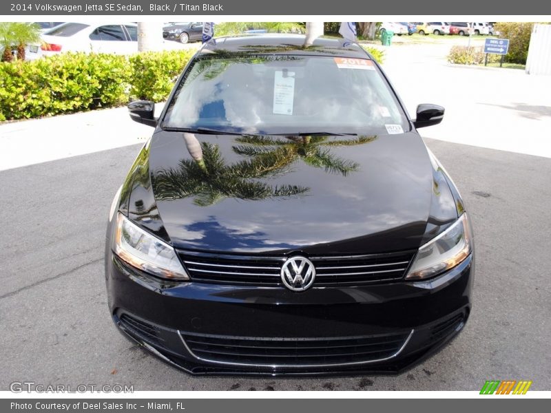 Black / Titan Black 2014 Volkswagen Jetta SE Sedan