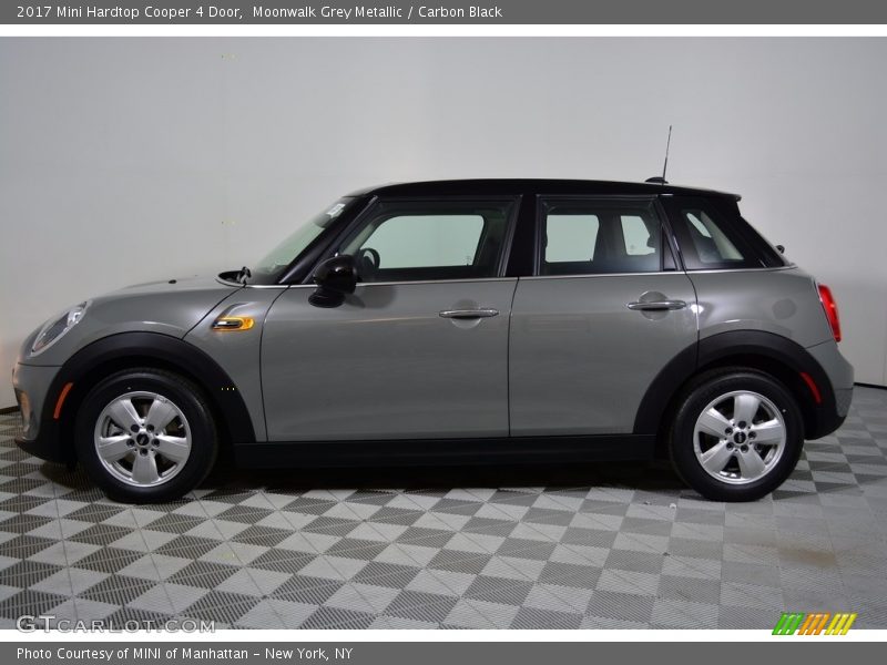 Moonwalk Grey Metallic / Carbon Black 2017 Mini Hardtop Cooper 4 Door
