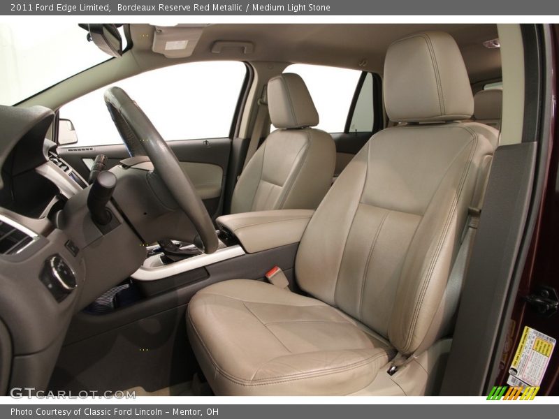 Bordeaux Reserve Red Metallic / Medium Light Stone 2011 Ford Edge Limited