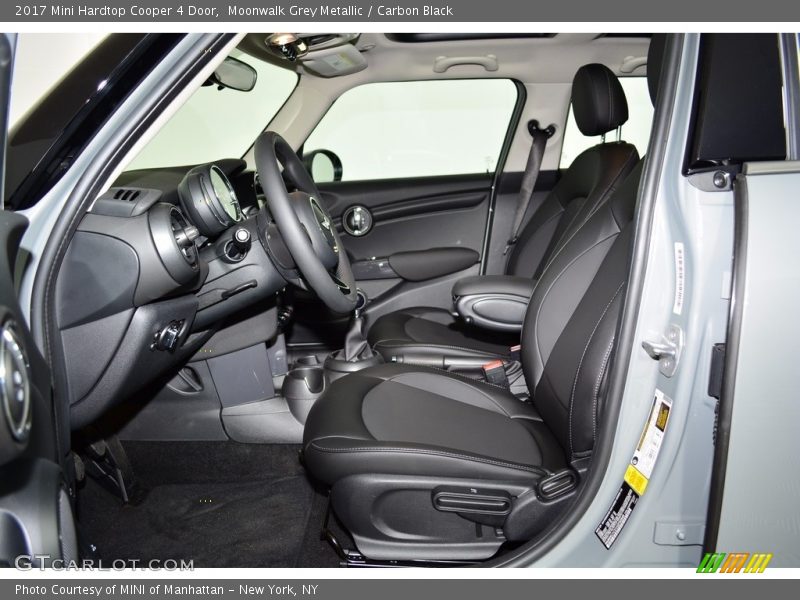 Moonwalk Grey Metallic / Carbon Black 2017 Mini Hardtop Cooper 4 Door