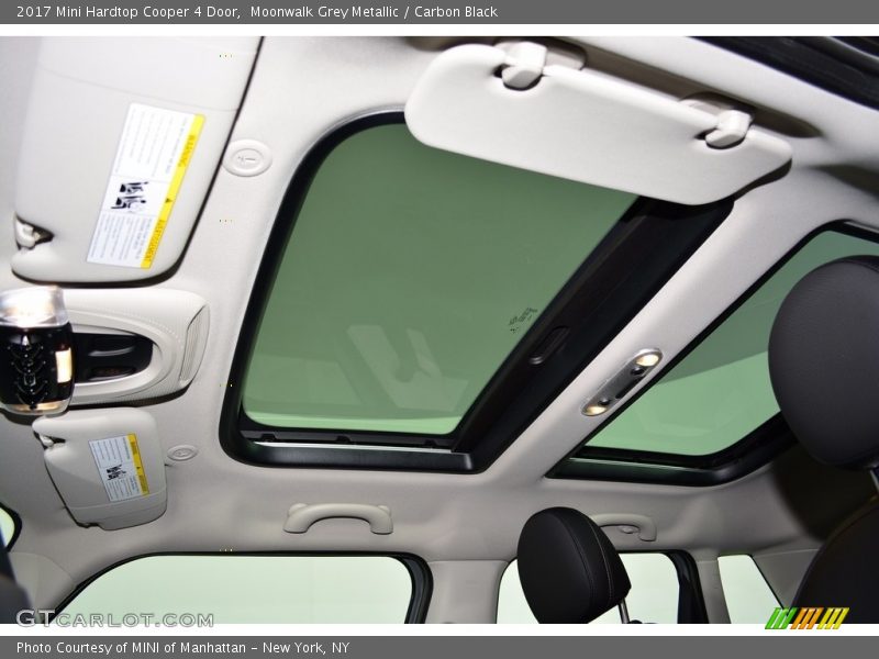 Moonwalk Grey Metallic / Carbon Black 2017 Mini Hardtop Cooper 4 Door