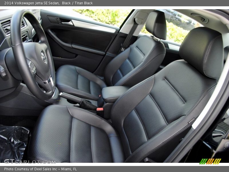 Black / Titan Black 2014 Volkswagen Jetta SE Sedan