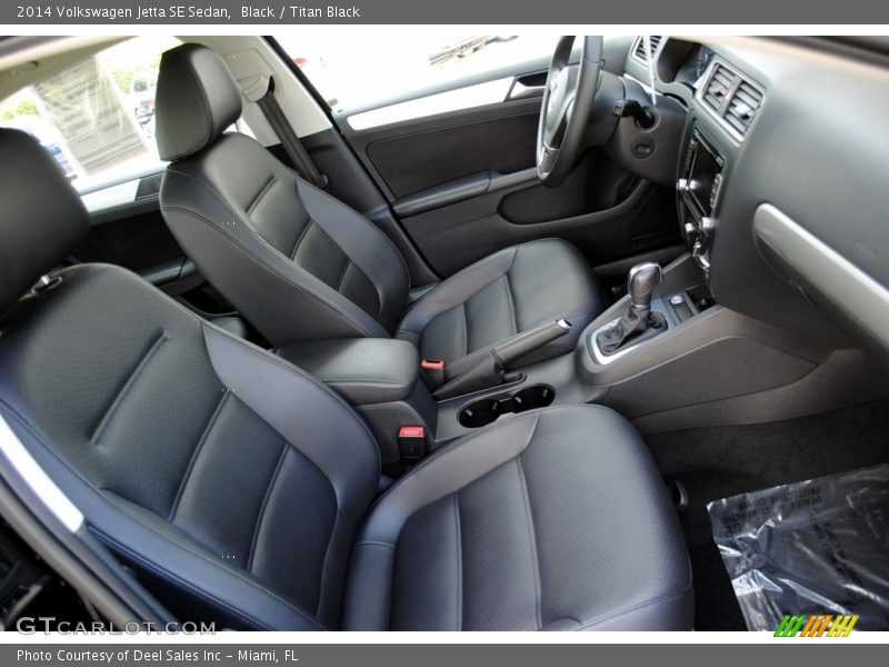 Black / Titan Black 2014 Volkswagen Jetta SE Sedan