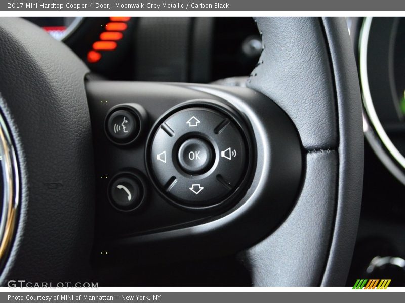 Moonwalk Grey Metallic / Carbon Black 2017 Mini Hardtop Cooper 4 Door