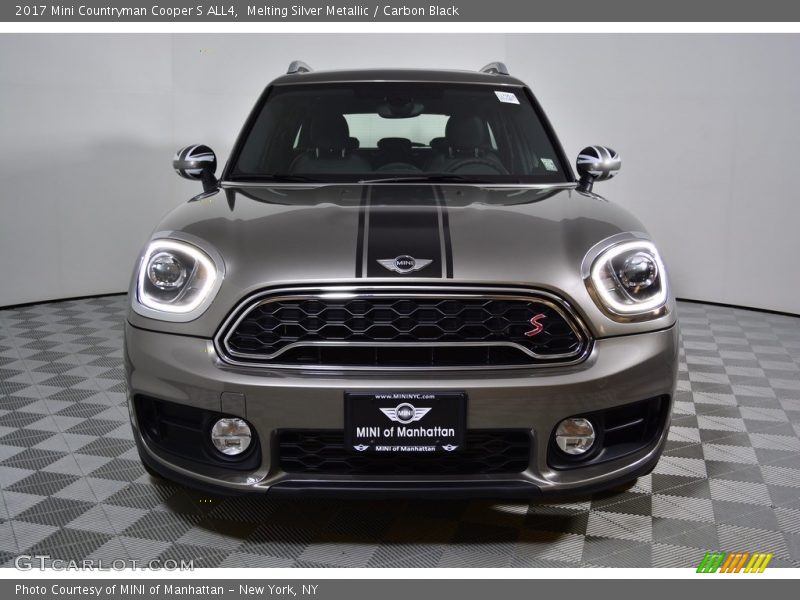 Melting Silver Metallic / Carbon Black 2017 Mini Countryman Cooper S ALL4