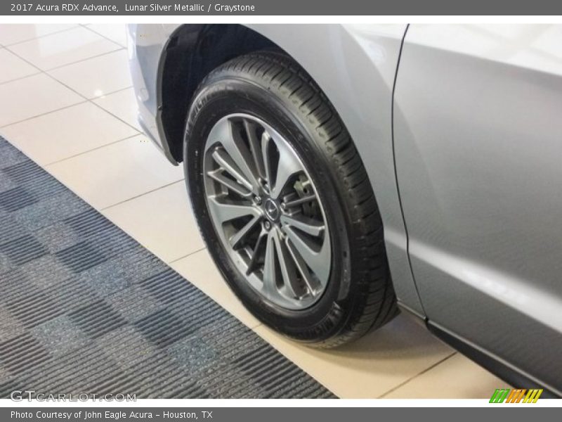 Lunar Silver Metallic / Graystone 2017 Acura RDX Advance