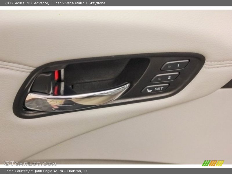 Lunar Silver Metallic / Graystone 2017 Acura RDX Advance