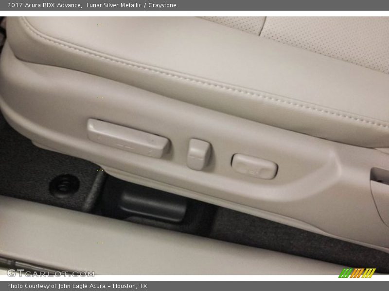 Lunar Silver Metallic / Graystone 2017 Acura RDX Advance