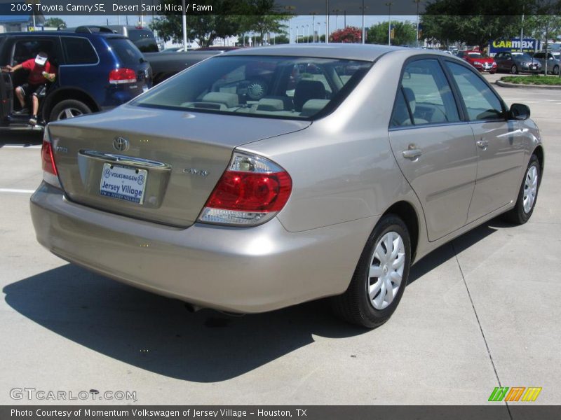 Desert Sand Mica / Fawn 2005 Toyota Camry SE