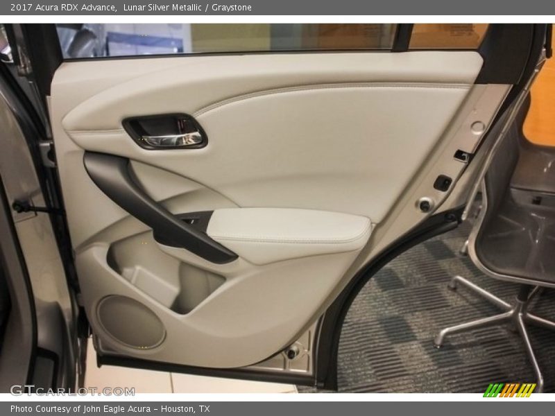 Lunar Silver Metallic / Graystone 2017 Acura RDX Advance