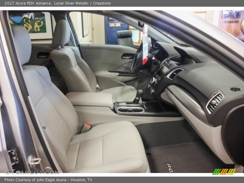 Lunar Silver Metallic / Graystone 2017 Acura RDX Advance
