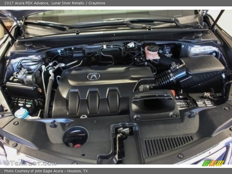 Lunar Silver Metallic / Graystone 2017 Acura RDX Advance