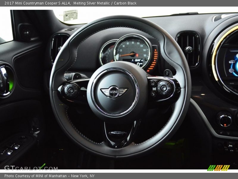 Melting Silver Metallic / Carbon Black 2017 Mini Countryman Cooper S ALL4
