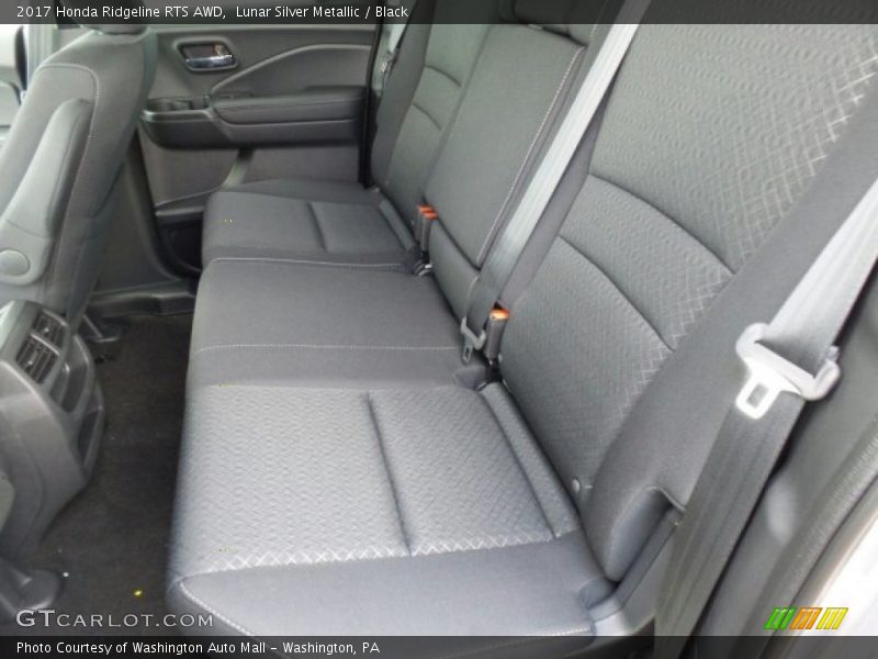 Rear Seat of 2017 Ridgeline RTS AWD