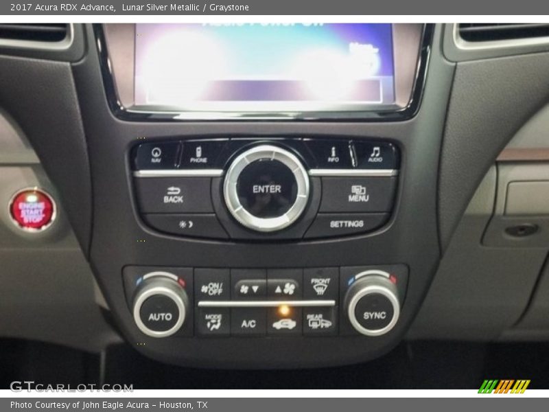 Lunar Silver Metallic / Graystone 2017 Acura RDX Advance