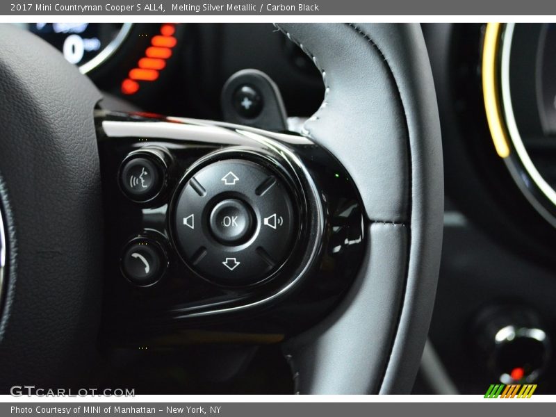 Melting Silver Metallic / Carbon Black 2017 Mini Countryman Cooper S ALL4