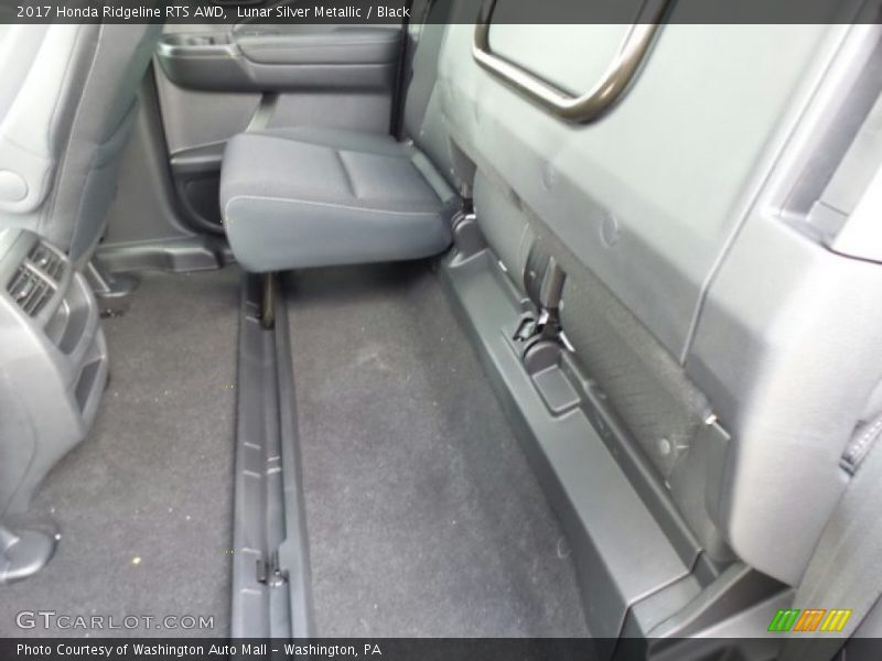 Rear Seat of 2017 Ridgeline RTS AWD