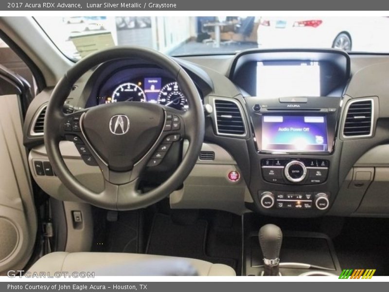 Lunar Silver Metallic / Graystone 2017 Acura RDX Advance