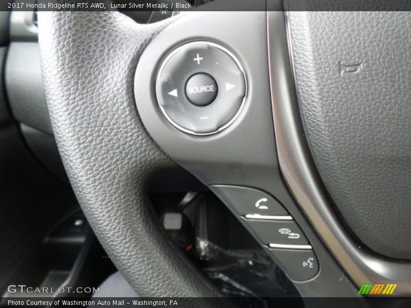 Controls of 2017 Ridgeline RTS AWD