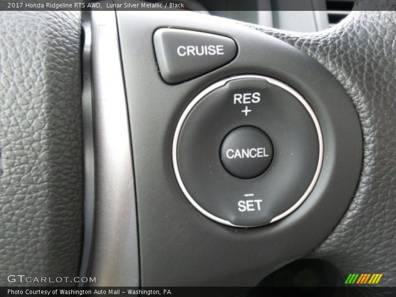 Controls of 2017 Ridgeline RTS AWD