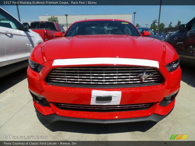 Race Red / Ebony 2017 Ford Mustang EcoBoost Premium Coupe