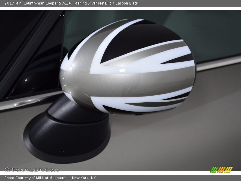 Melting Silver Metallic / Carbon Black 2017 Mini Countryman Cooper S ALL4