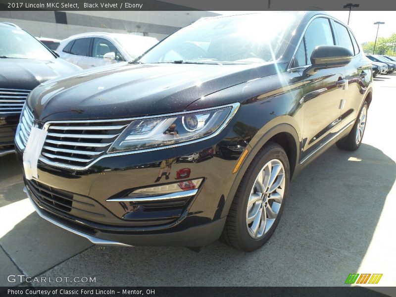 Black Velvet / Ebony 2017 Lincoln MKC Select