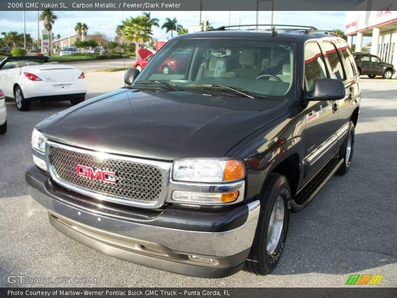 Carbon Metallic / Pewter/Dark Pewter 2006 GMC Yukon SL