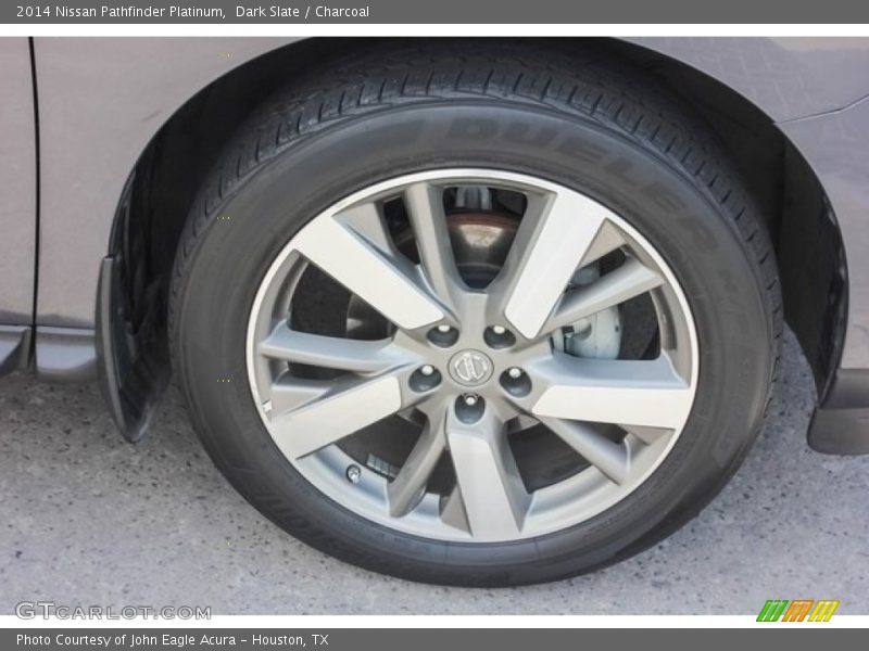 Dark Slate / Charcoal 2014 Nissan Pathfinder Platinum