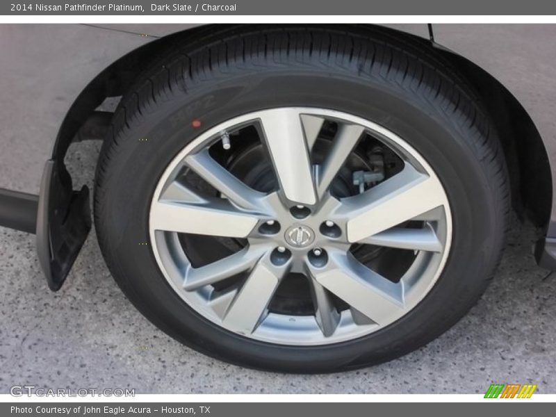 Dark Slate / Charcoal 2014 Nissan Pathfinder Platinum