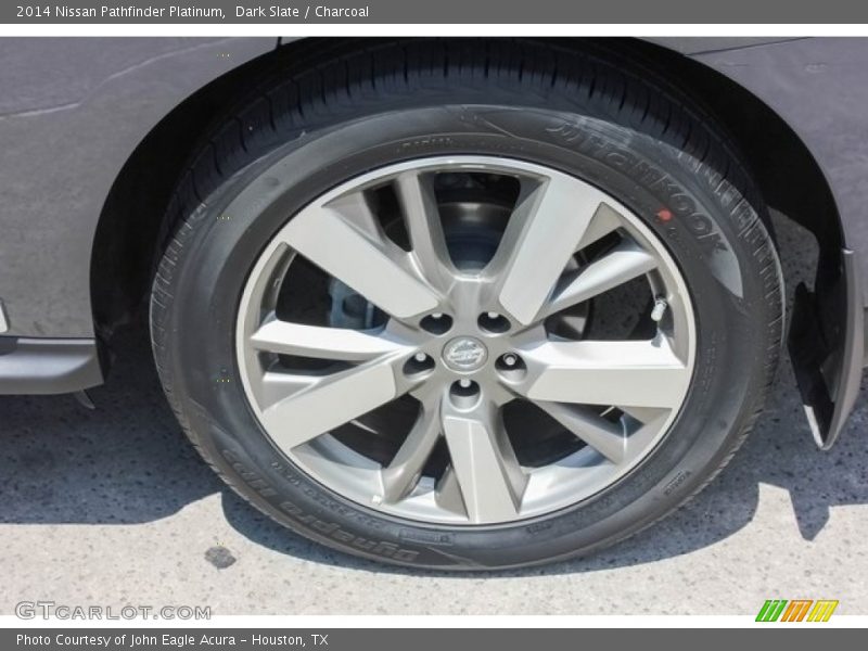 Dark Slate / Charcoal 2014 Nissan Pathfinder Platinum