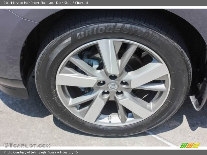 Dark Slate / Charcoal 2014 Nissan Pathfinder Platinum