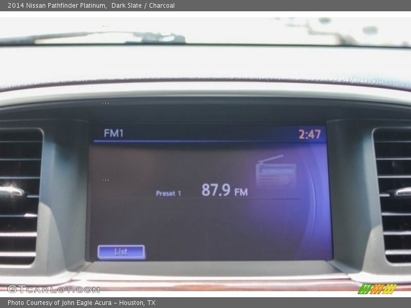 Dark Slate / Charcoal 2014 Nissan Pathfinder Platinum