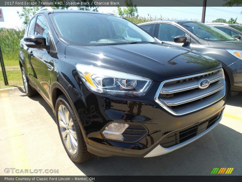 Shadow Black / Charcoal Black 2017 Ford Escape Titanium 4WD