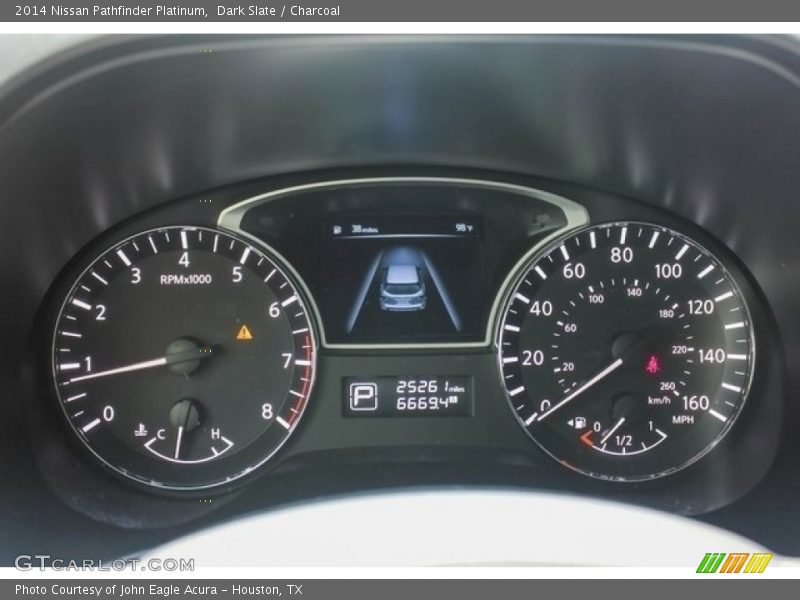 Dark Slate / Charcoal 2014 Nissan Pathfinder Platinum