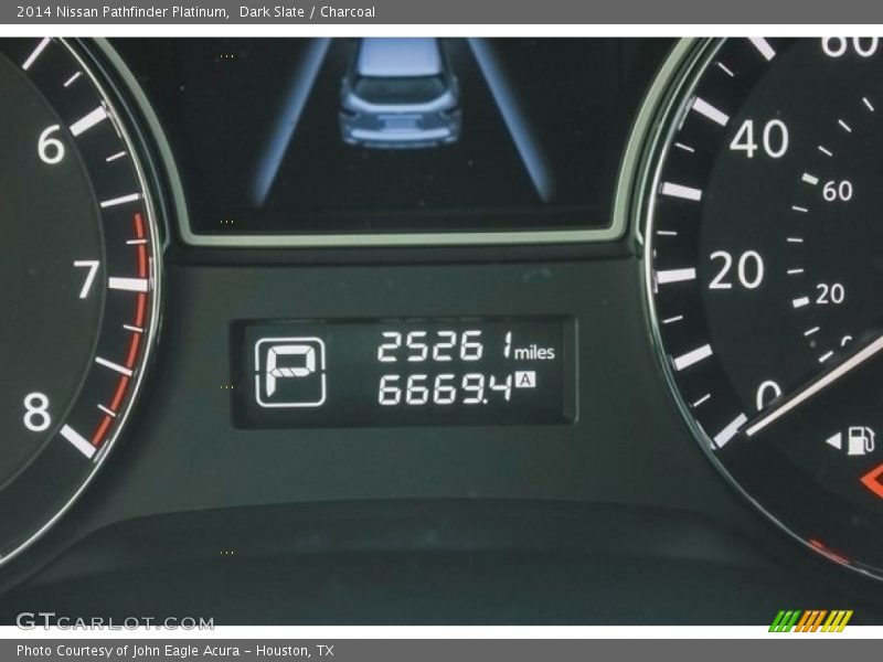 Dark Slate / Charcoal 2014 Nissan Pathfinder Platinum